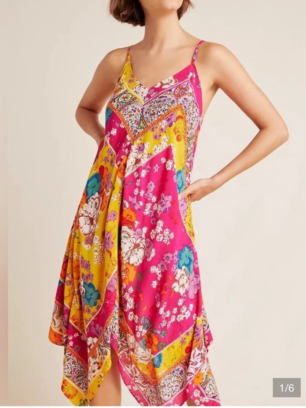 Anthropologie Multi Colored Dress